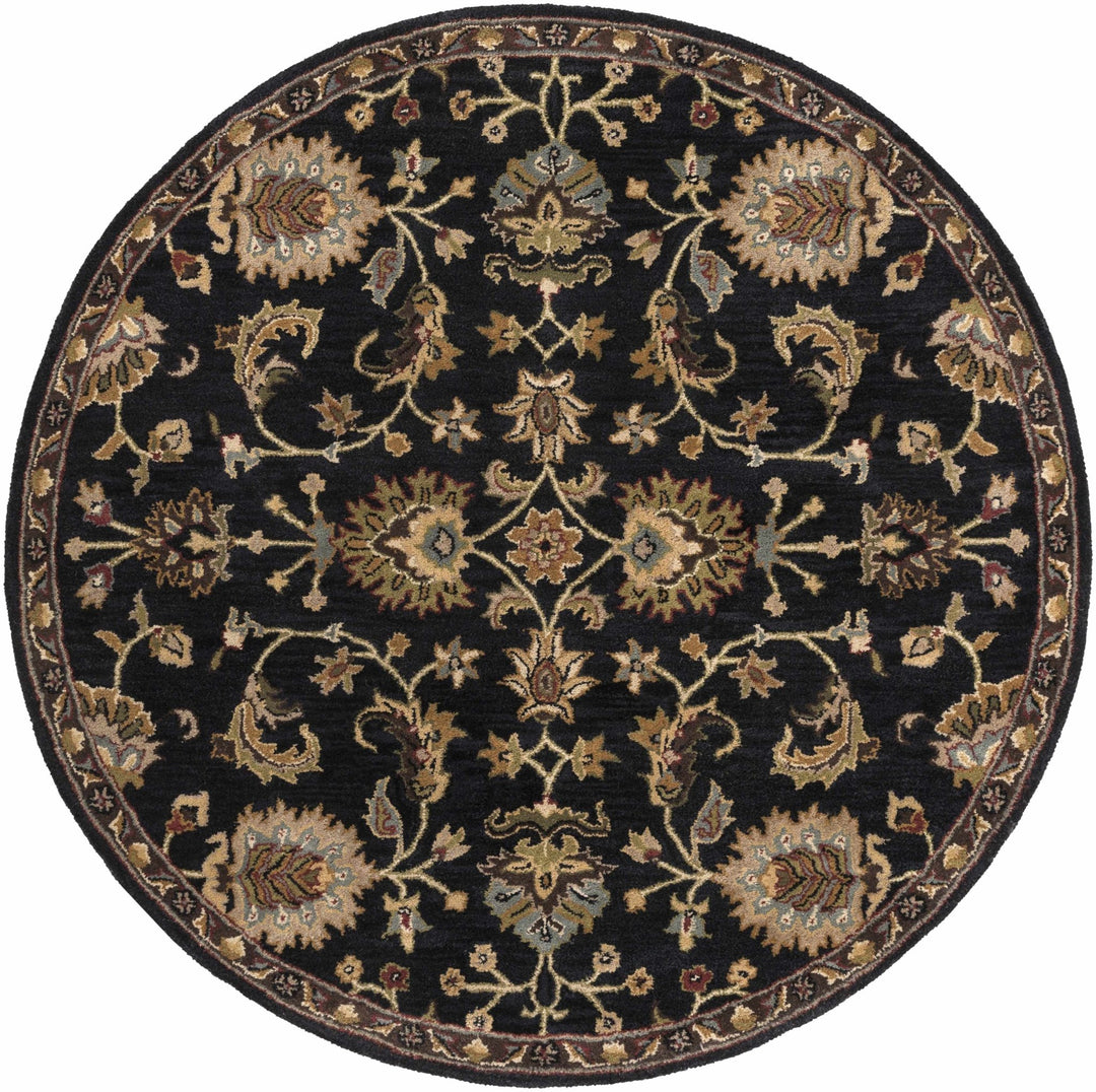 Kittredge Traditional Design Taupe Hand Tufted Wool Rug - The Rug Decor