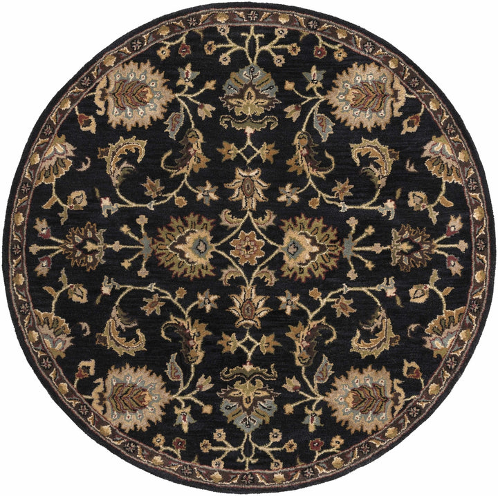 Kittredge Traditional Design Taupe Hand Tufted Wool Rug - The Rug Decor