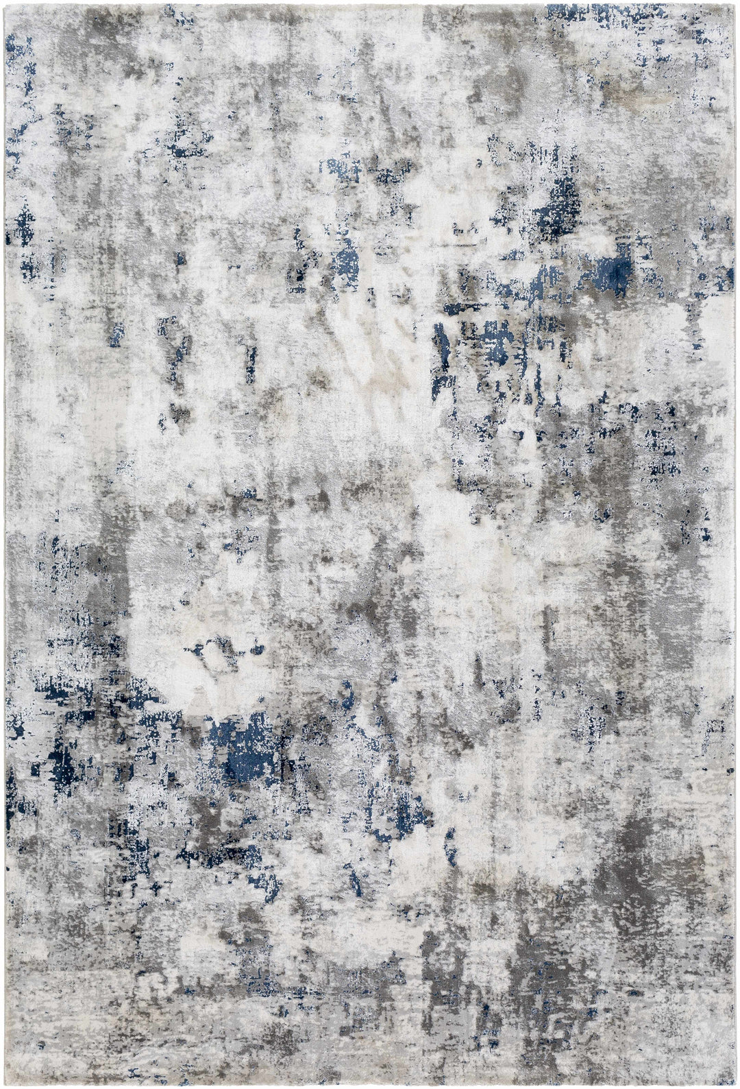 Killara Ivory And Gray Modern Abstract Design Area Rug