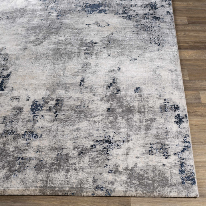 Killara Ivory And Gray Modern Abstract Design Area Rug