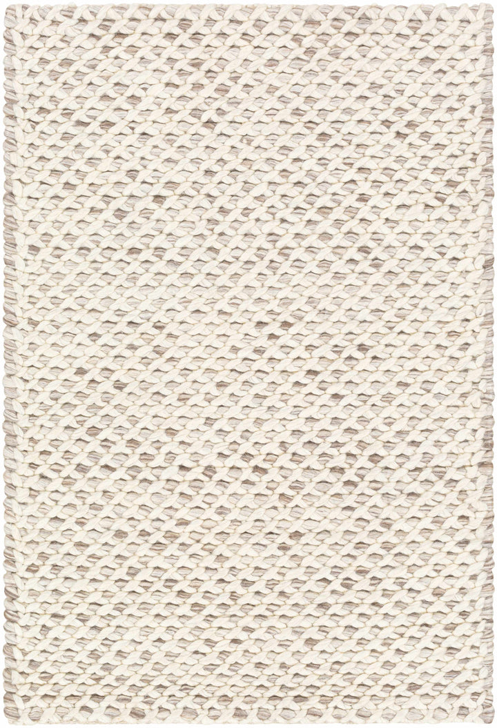 Kimberley Contemporary Style Ivory And Beige Hand Woven Area Rug
