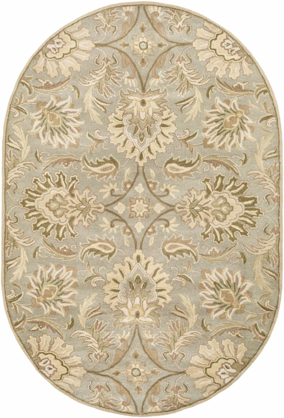 Kohler Traditional Beige Hand Tufted Area Rug - The Rug Decor