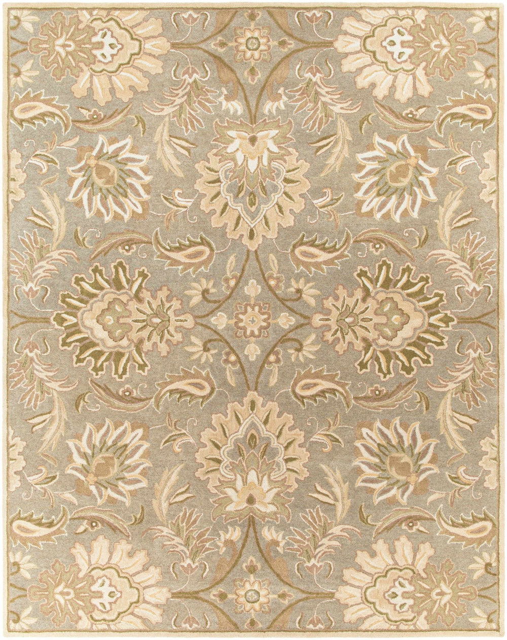 Kohler Traditional Beige Hand Tufted Area Rug - The Rug Decor