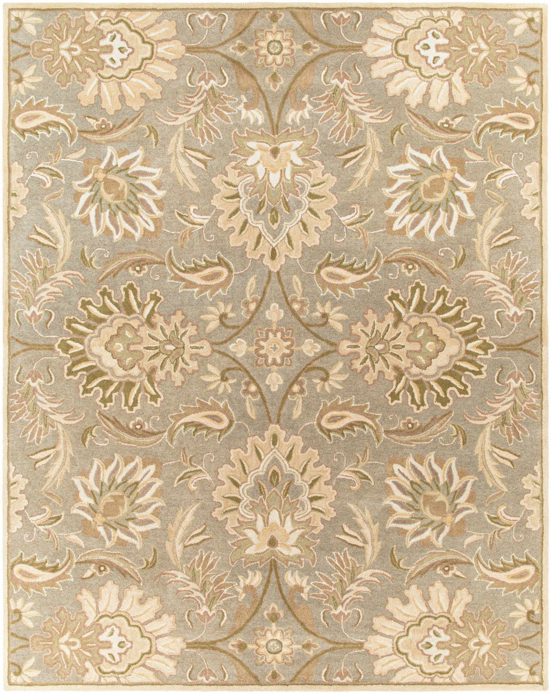 Kohler Traditional Beige Hand Tufted Area Rug - The Rug Decor
