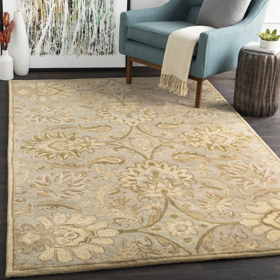 Kohler Traditional Beige Hand Tufted Area Rug - The Rug Decor