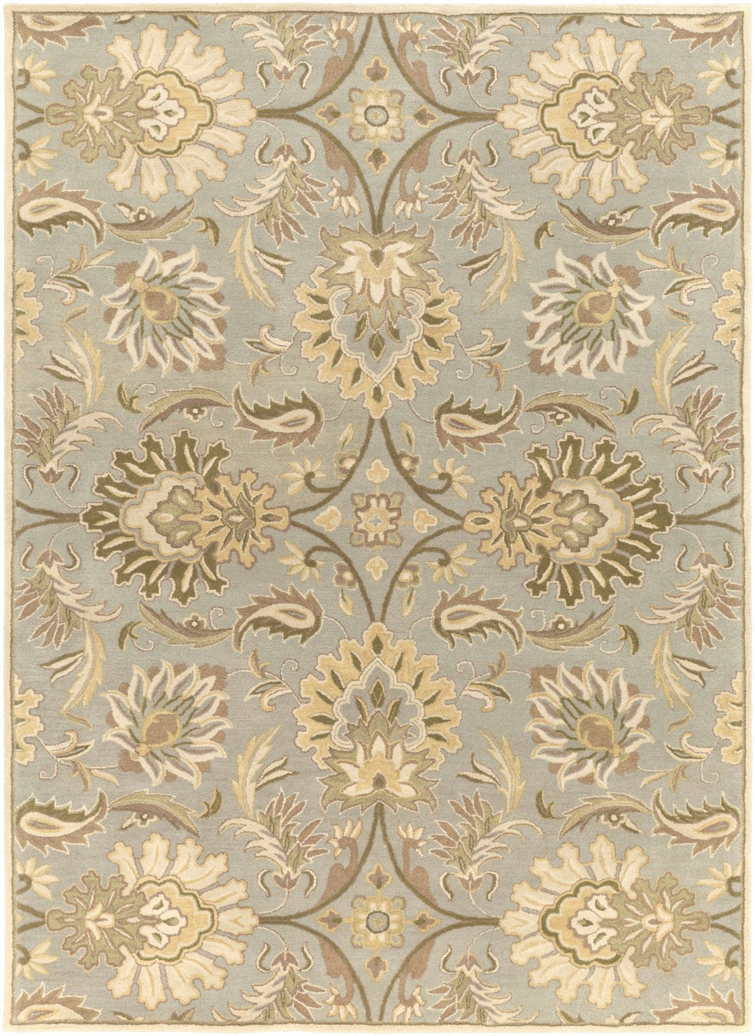 Kohler Traditional Beige Hand Tufted Area Rug - The Rug Decor