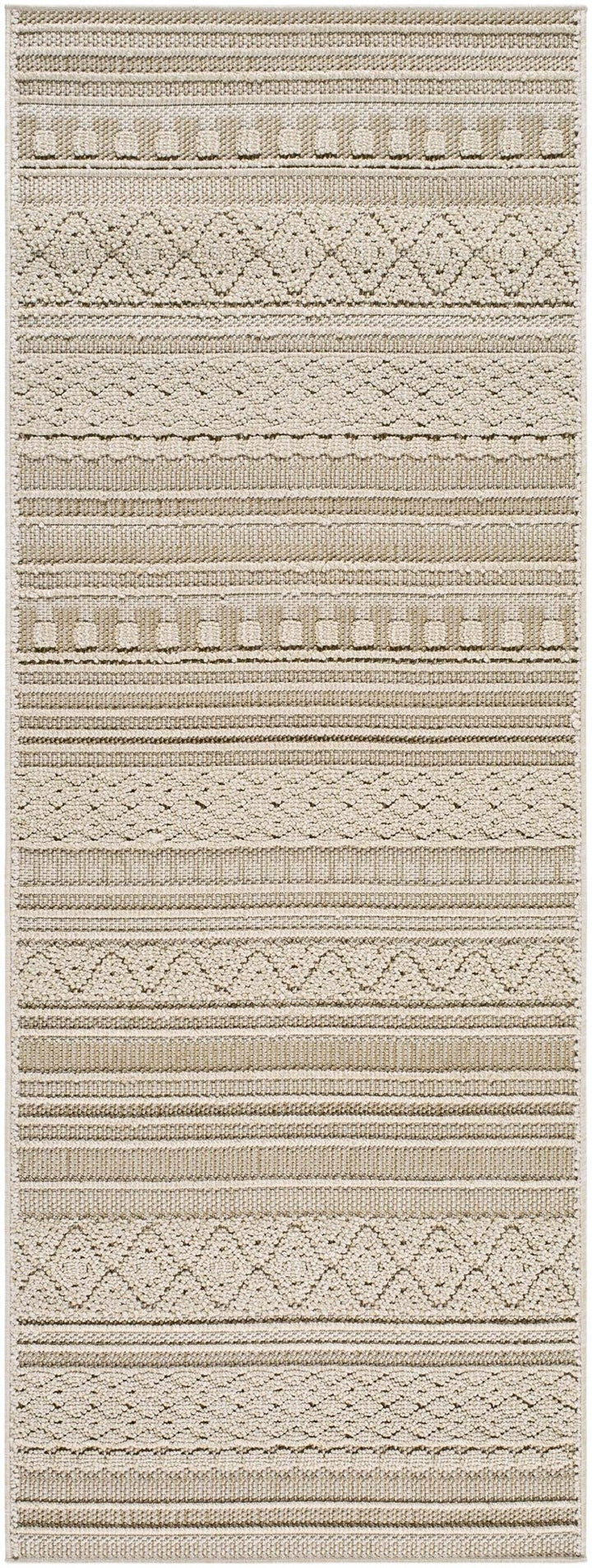 Kojo Contemporary Style Tan Outdoor Area Rug - The Rug Decor