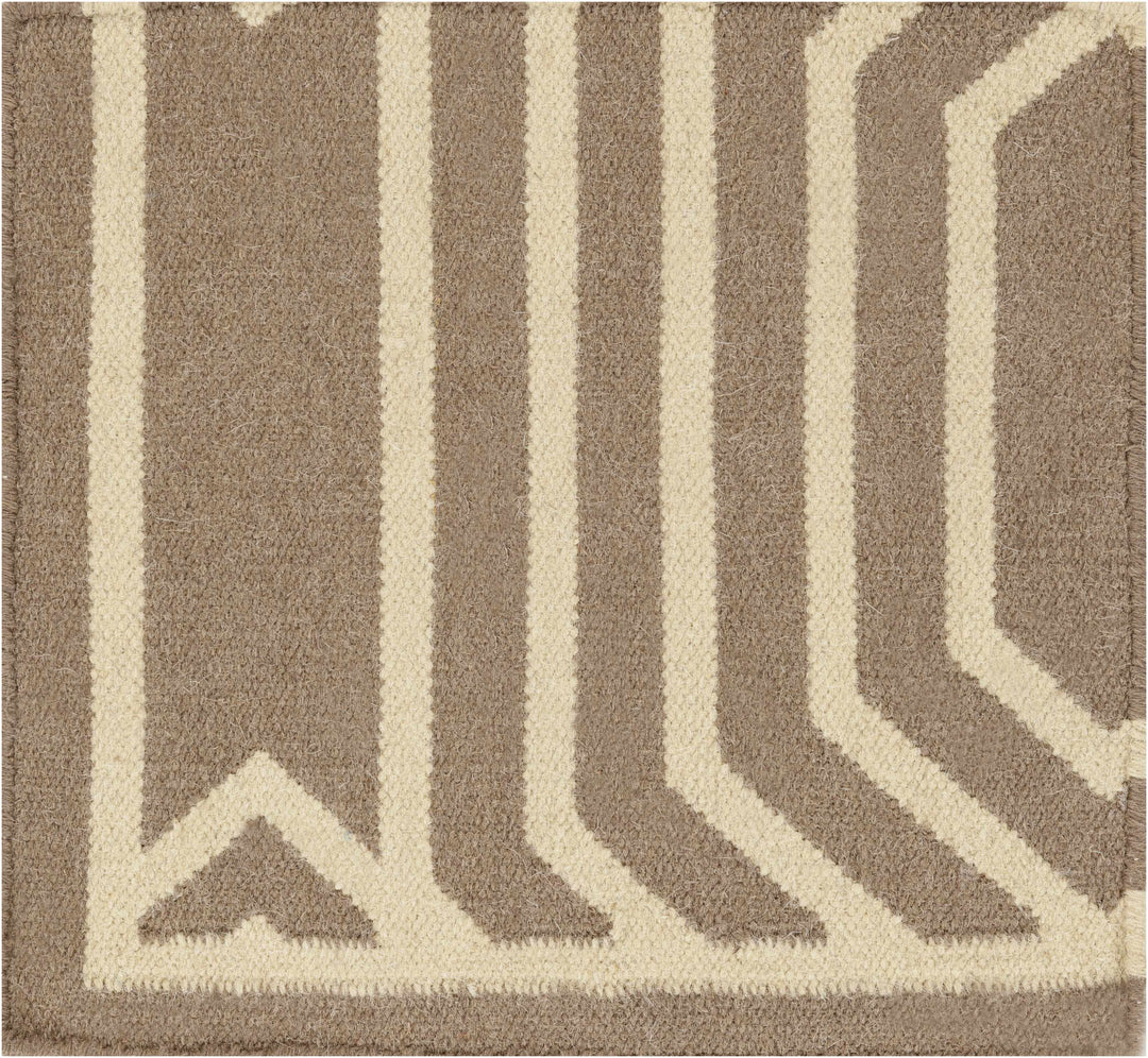Koosharem Contemporary Style Beige Hand Woven Area Rug