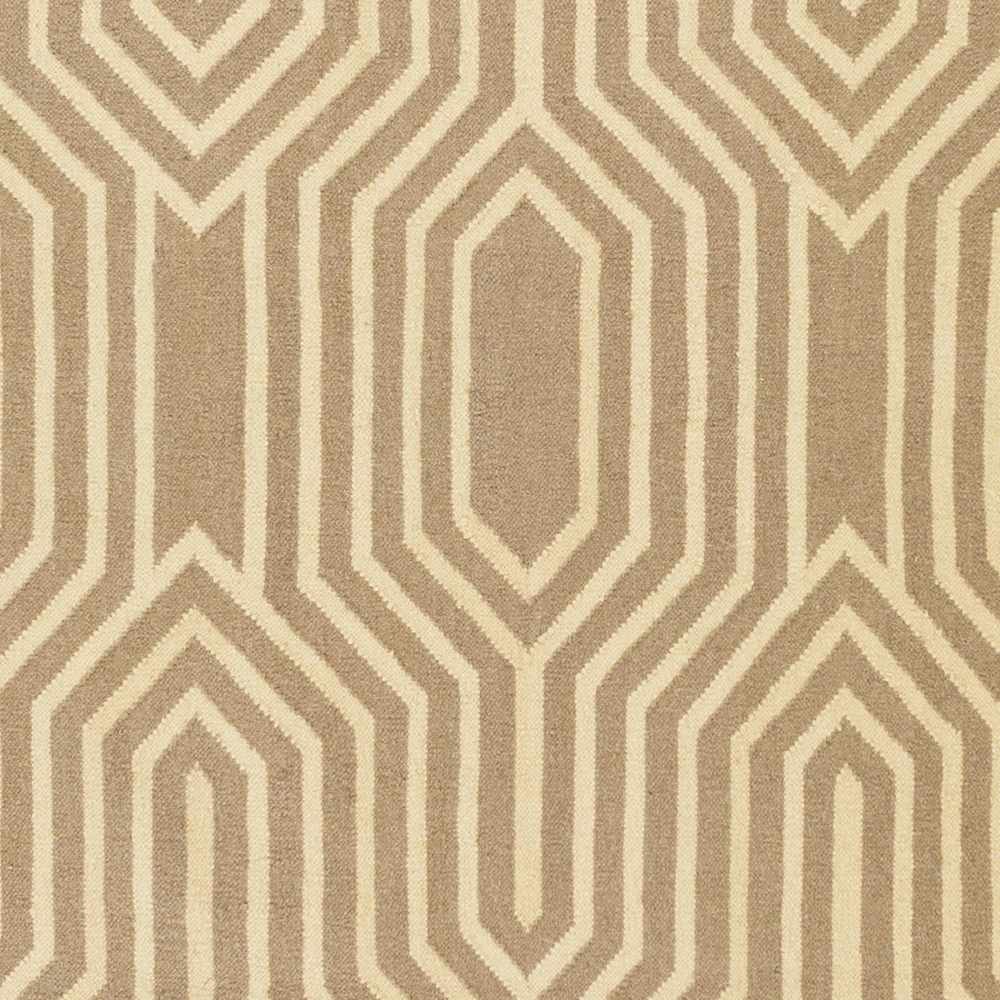 Koosharem Contemporary Style Beige Hand Woven Area Rug