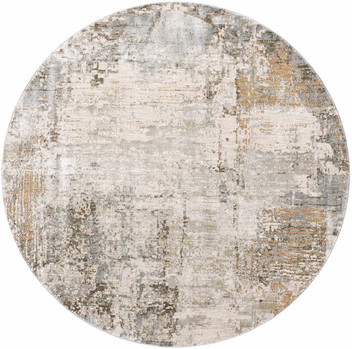 Kress Modern Abstract Design Taupe And Gray Area Rug - The Rug Decor