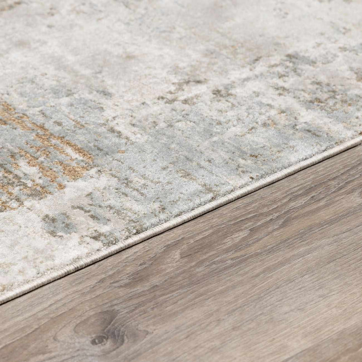 Kress Modern Abstract Design Taupe And Gray Area Rug - The Rug Decor