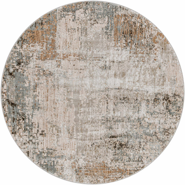 Kress Modern Abstract Design Taupe And Gray Area Rug - The Rug Decor
