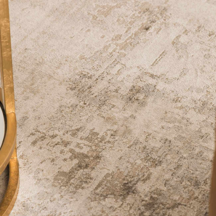 Kress Modern Abstract Design Taupe And Gray Area Rug - The Rug Decor