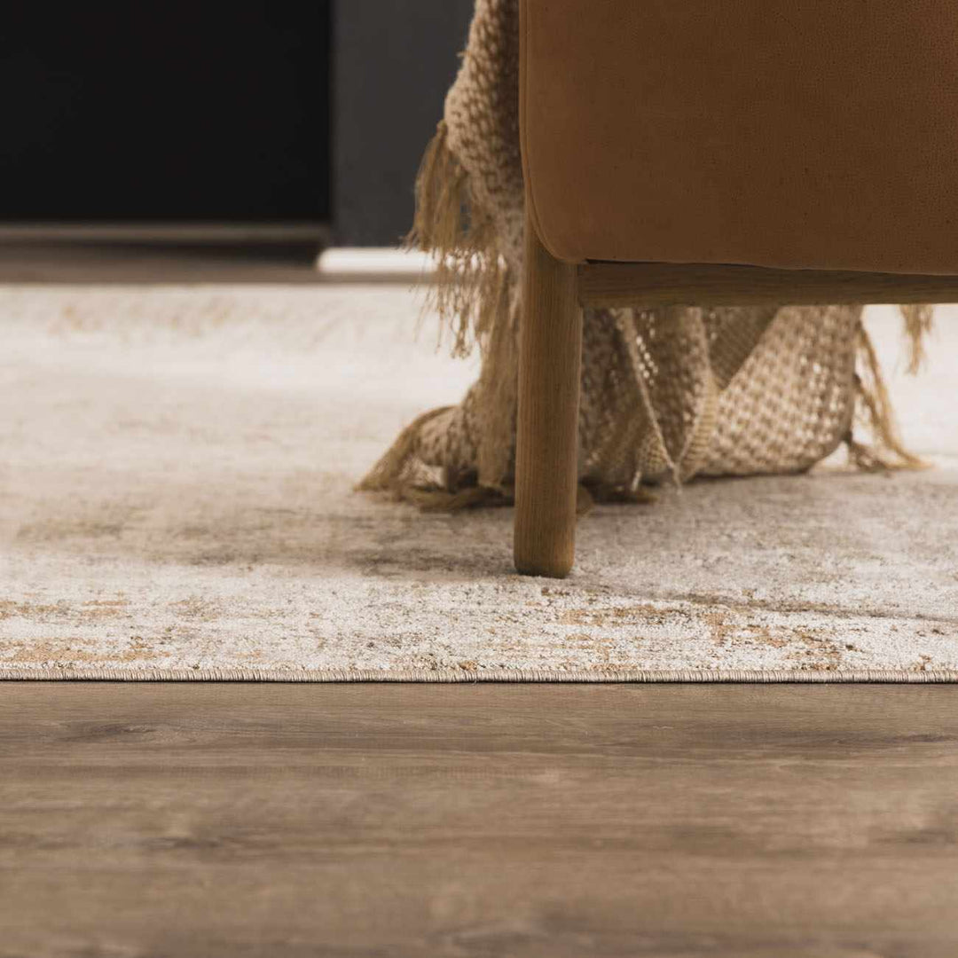 Kress Modern Abstract Design Taupe And Gray Area Rug - The Rug Decor