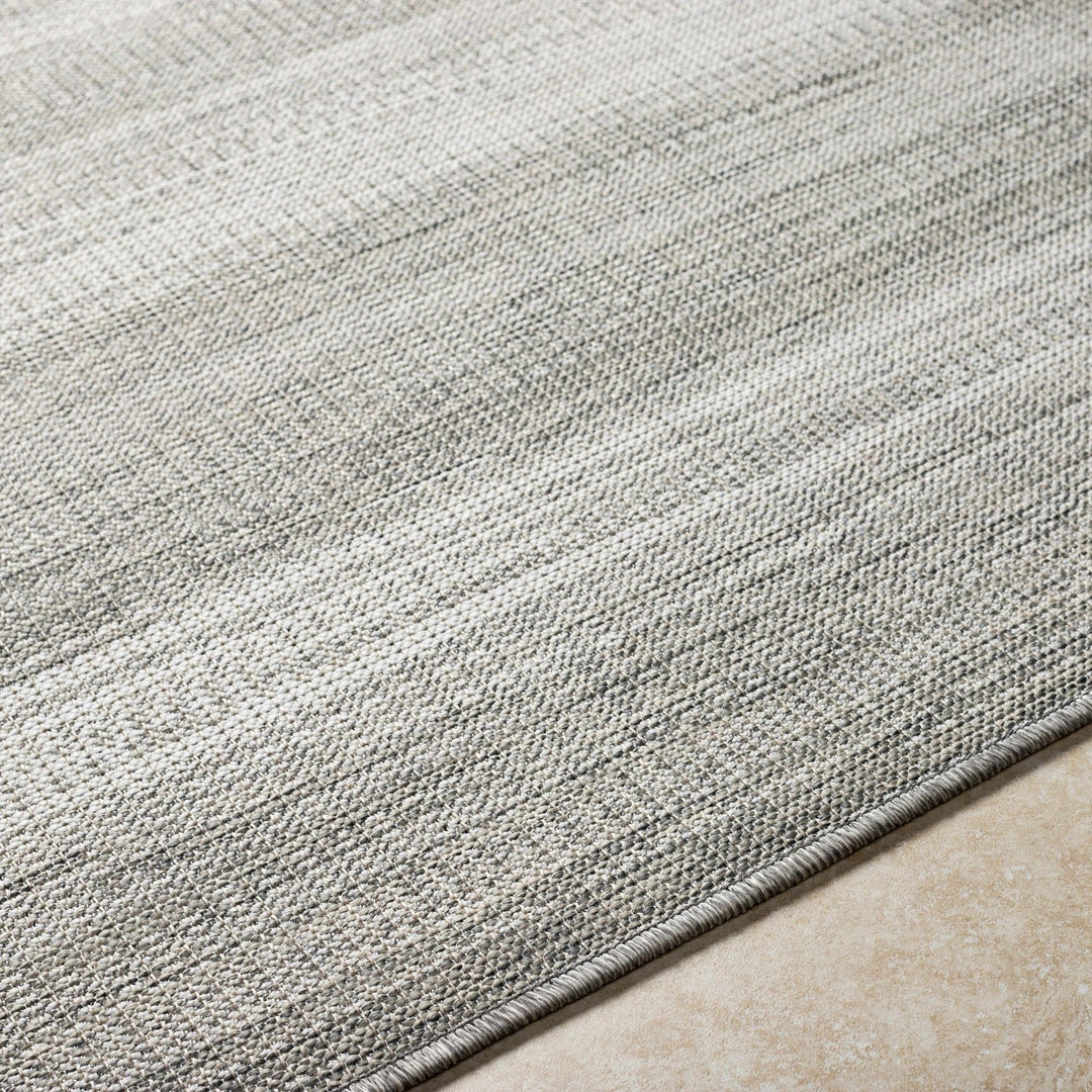 Kris Contemporary Style Ivory And Gray Area Rug - The Rug Decor