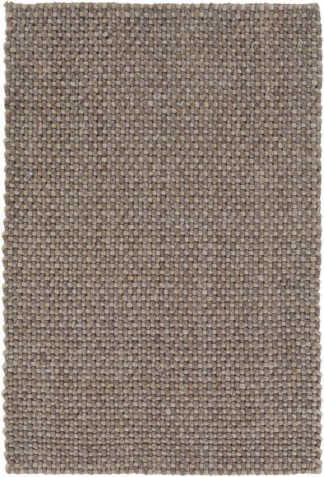 Kirksville Modern Style Brown Hand Woven Area Rug