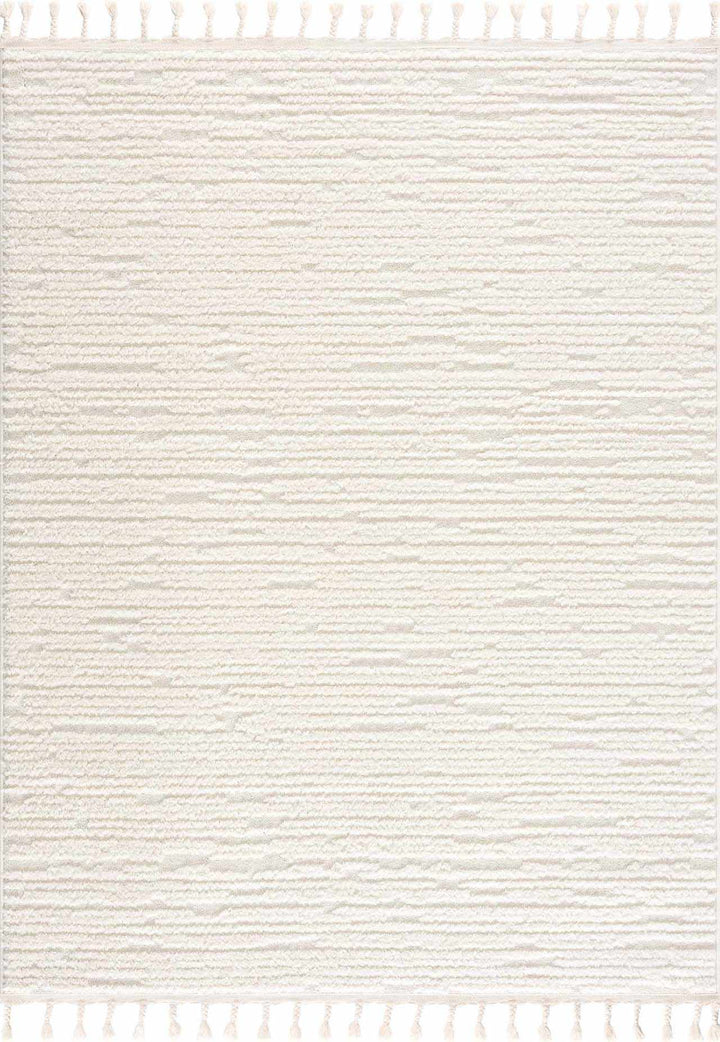 Kulu Ivory Contemporary Style Area Rug - The Rug Decor