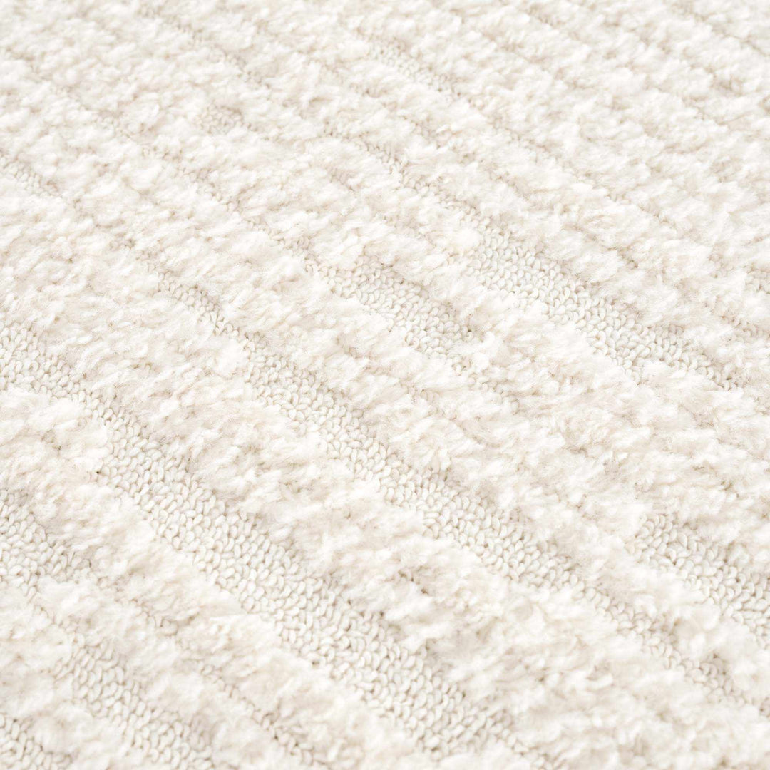 Kulu Ivory Contemporary Style Area Rug - The Rug Decor