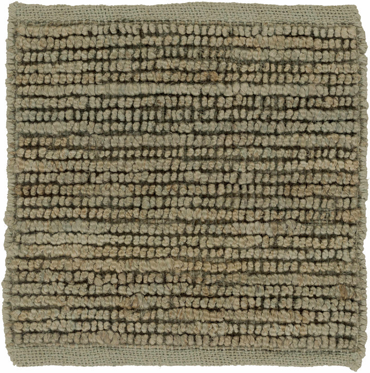 Kurtz Modern Style Olive Hand Woven Jute Area Rug