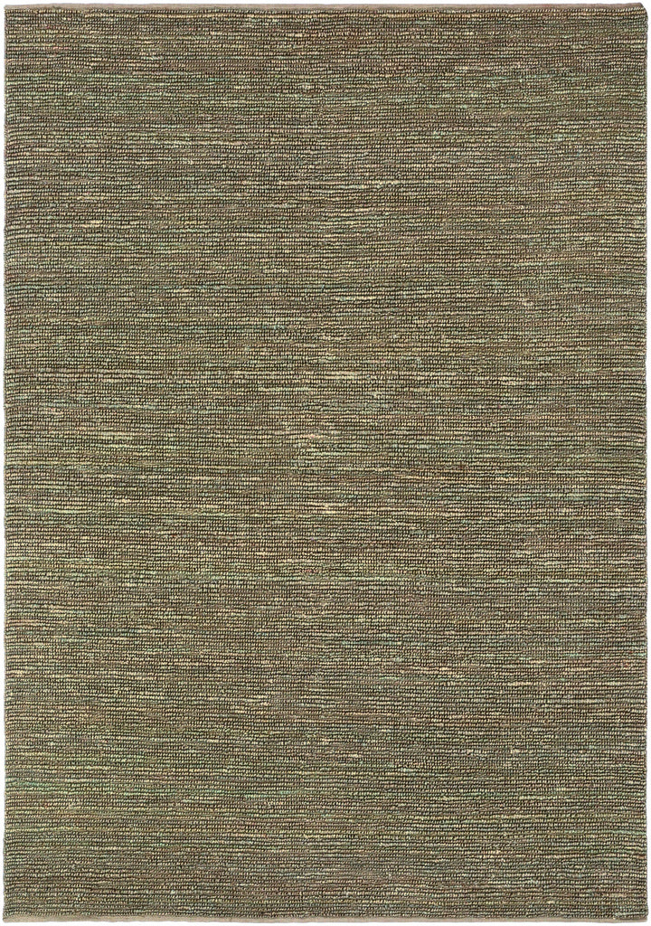 Kurtz Modern Style Olive Hand Woven Jute Area Rug