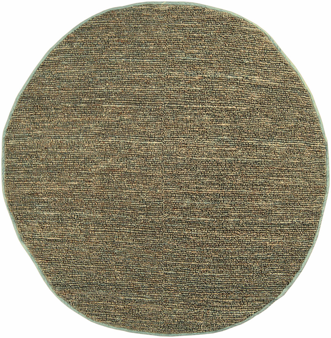 Kurtz Modern Style Olive Hand Woven Jute Area Rug