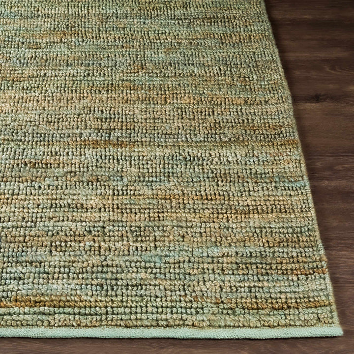 Kurtz Modern Style Olive Hand Woven Jute Area Rug