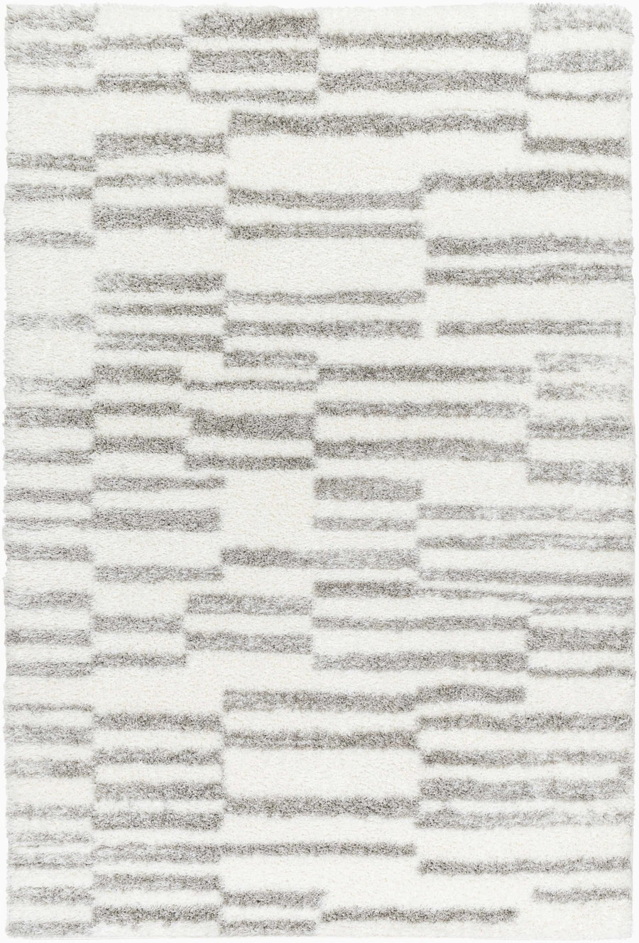 Kuron Modern Style Ivory And Gray Area Rug - The Rug Decor