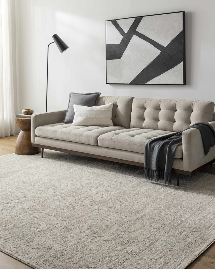 Kyran Beige Traditional Style Area Rug - The Rug Decor