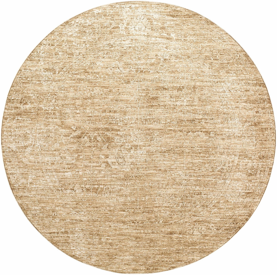 Kyran Tan Contemporary Style Area Rug - The Rug Decor