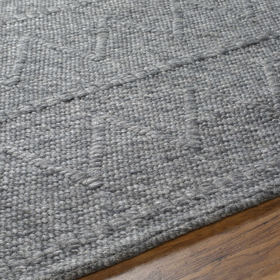 Kyung Contemporary Geometrical Gray Area Rug - The Rug Decor