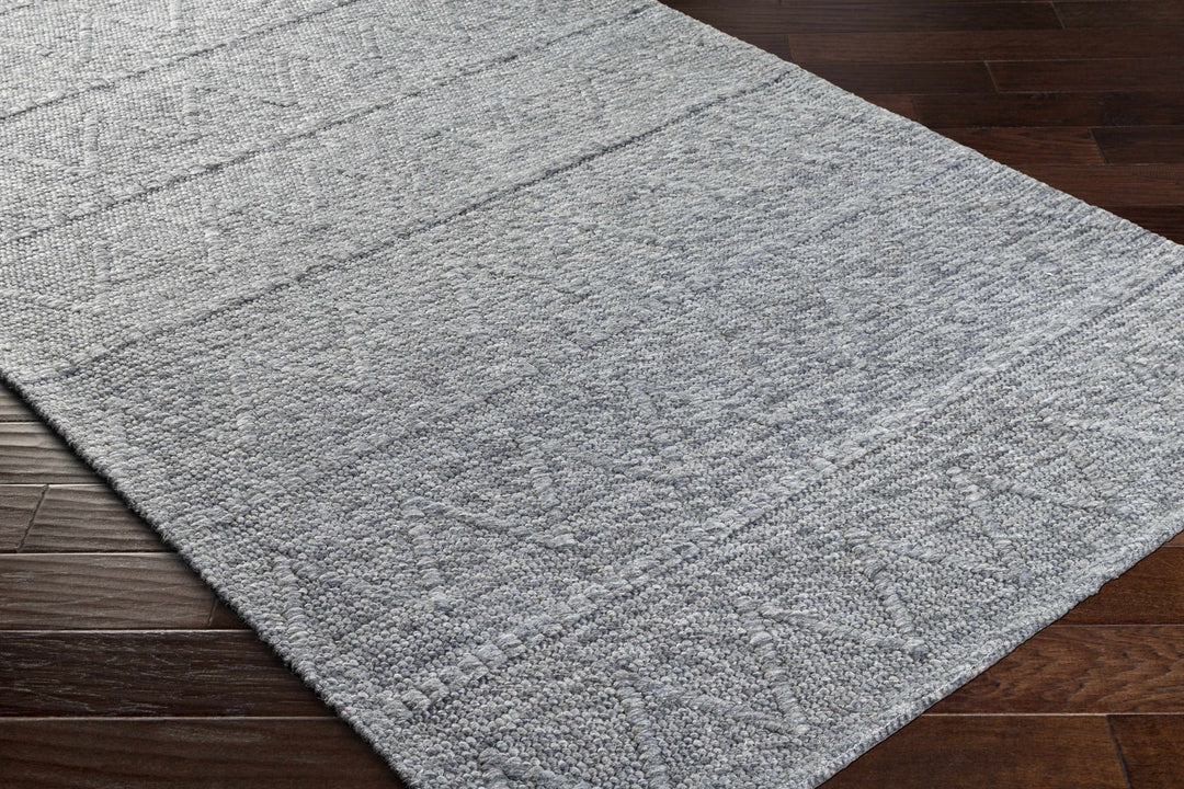 Kyung Contemporary Geometrical Gray Area Rug - The Rug Decor