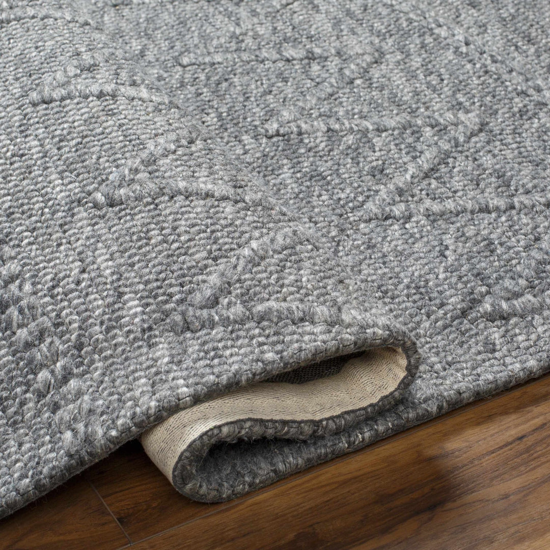 Kyung Contemporary Geometrical Gray Area Rug - The Rug Decor