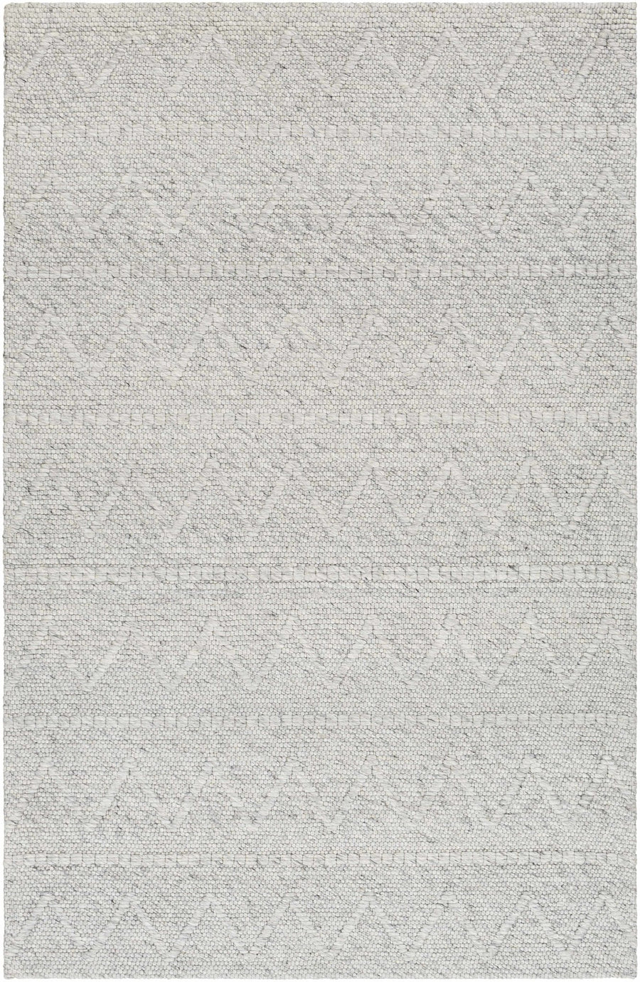 Kyung Contemporary Geometrical Gray Rug - The Rug Decor