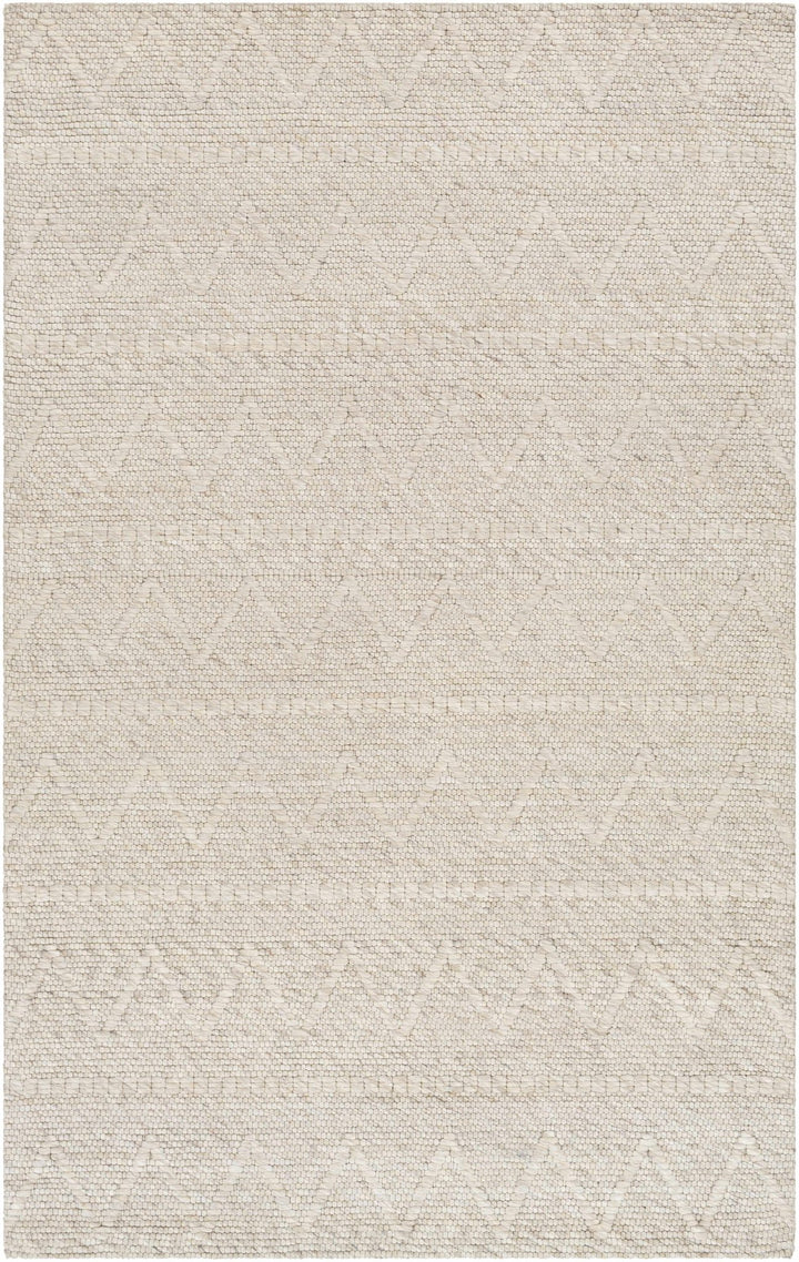 Kyung Contemporary Geometrical Ivory Area Rug - The Rug Decor