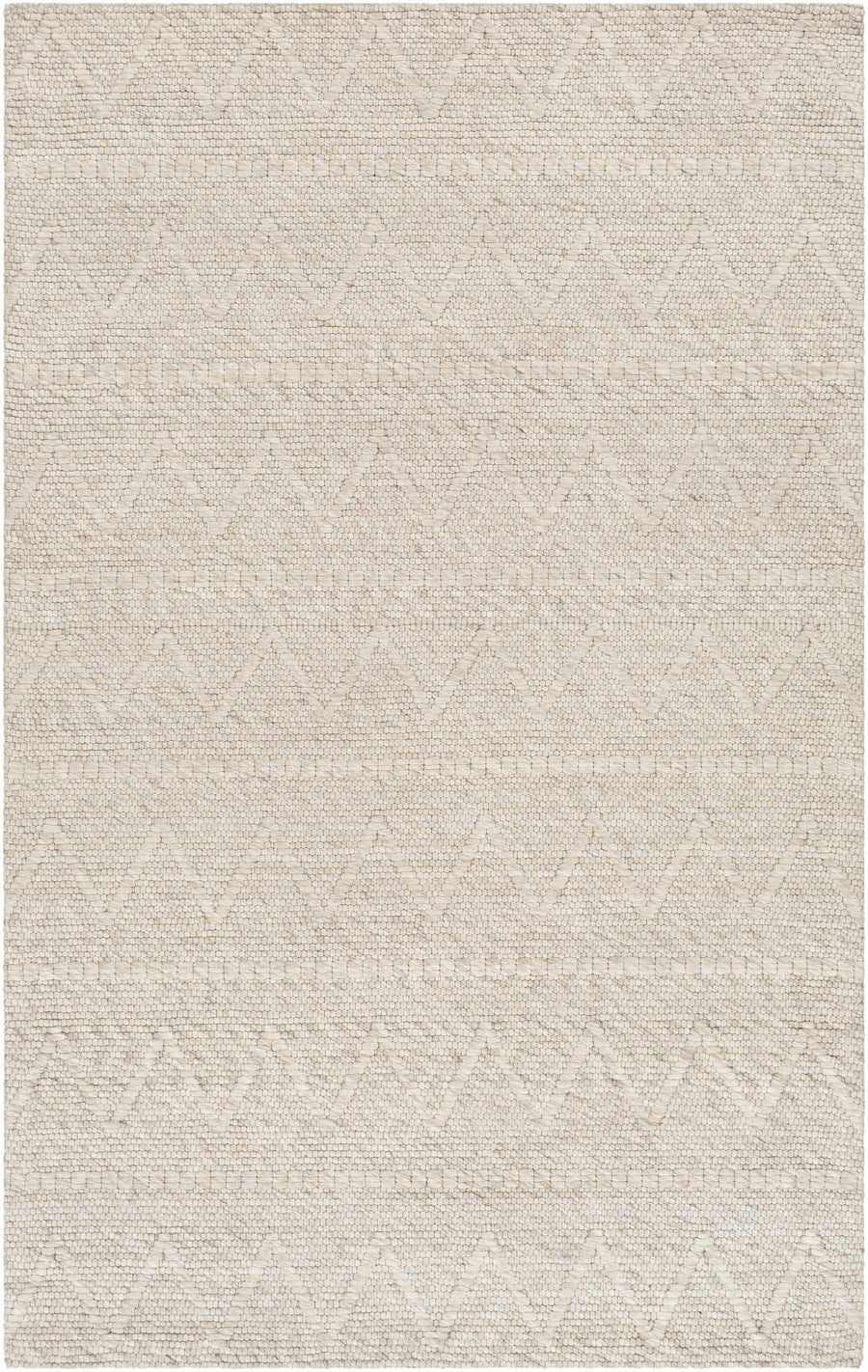 Kyung Contemporary Geometrical Ivory Area Rug - The Rug Decor
