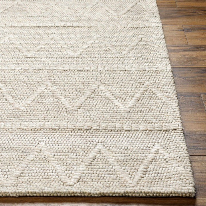 Kyung Contemporary Geometrical Ivory Area Rug - The Rug Decor