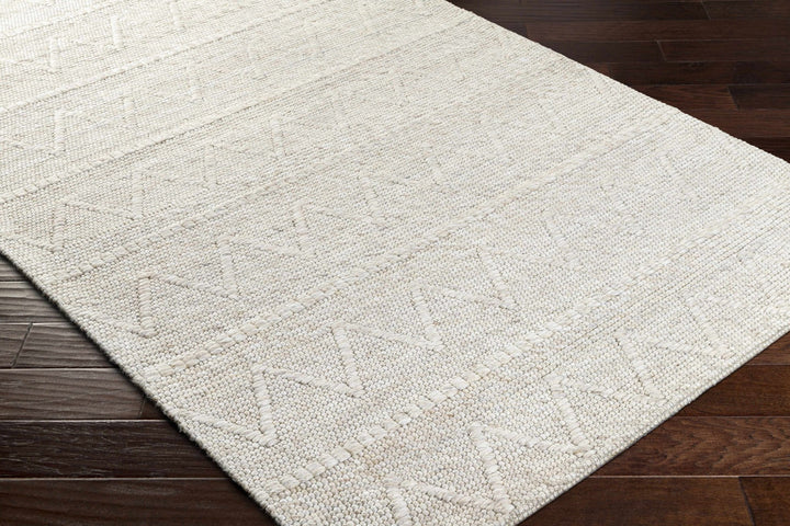 Kyung Contemporary Geometrical Ivory Area Rug - The Rug Decor
