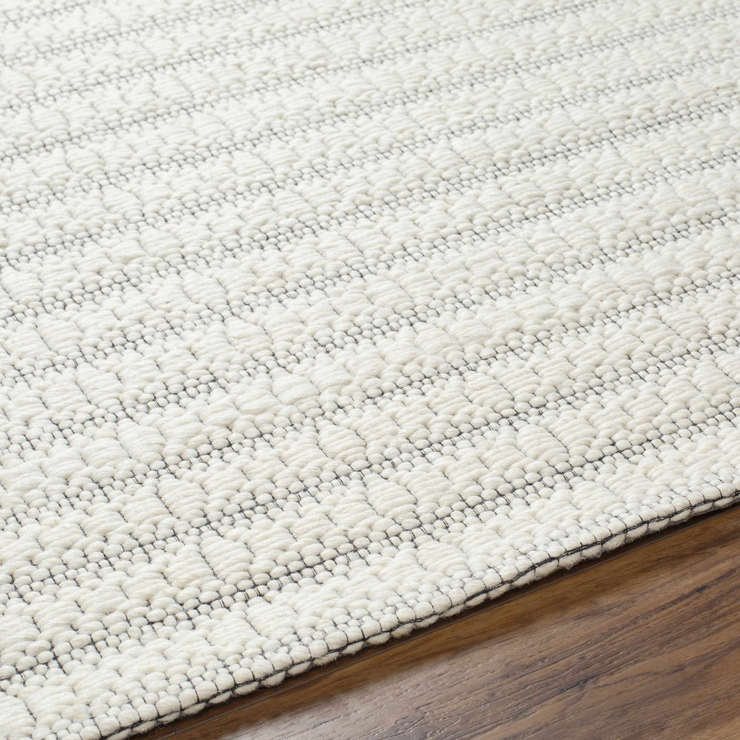 Laleh Contemporary White And Ivory Rug - The Rug Decor
