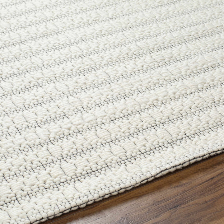 Laleh Contemporary White And Ivory Rug - The Rug Decor