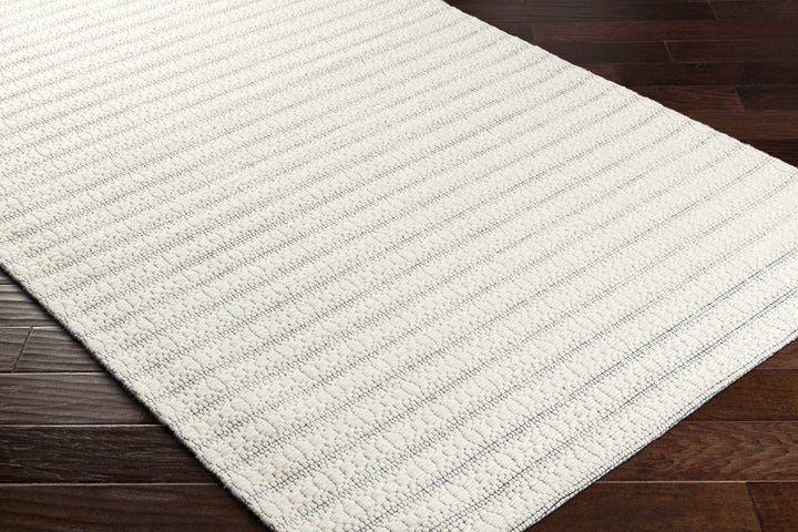 Laleh Contemporary White And Ivory Rug - The Rug Decor