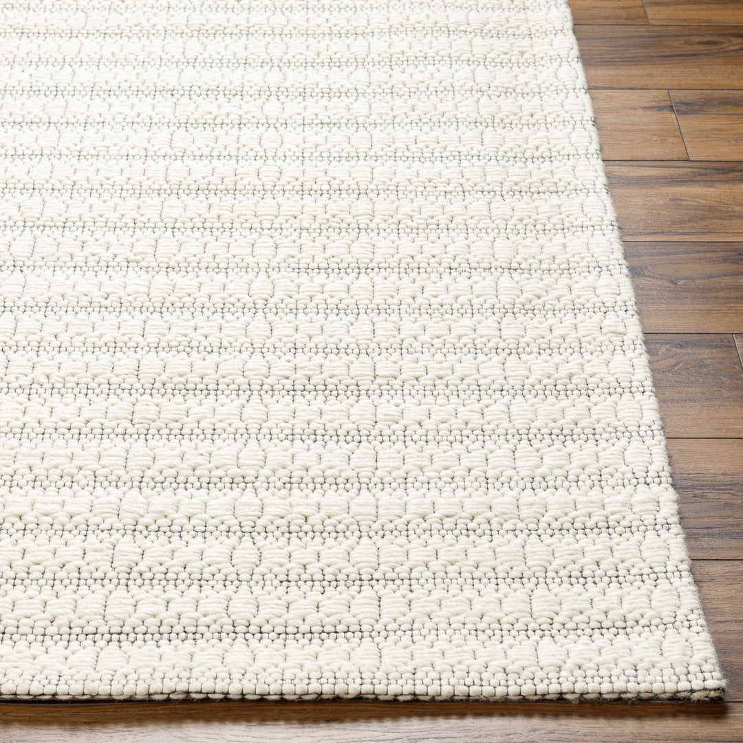 Laleh Contemporary White And Ivory Rug - The Rug Decor