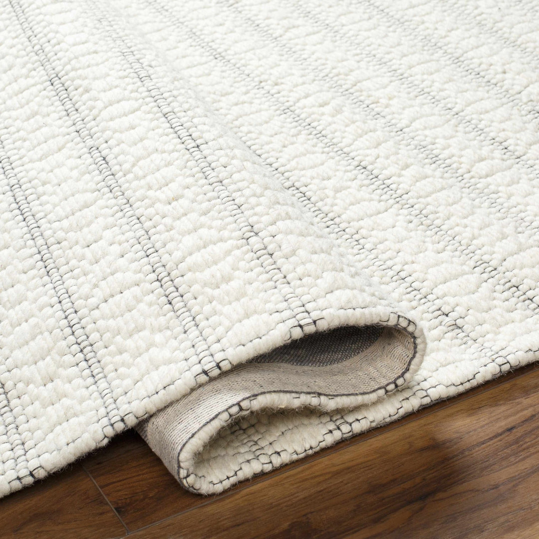 Laleh Contemporary White And Ivory Rug - The Rug Decor