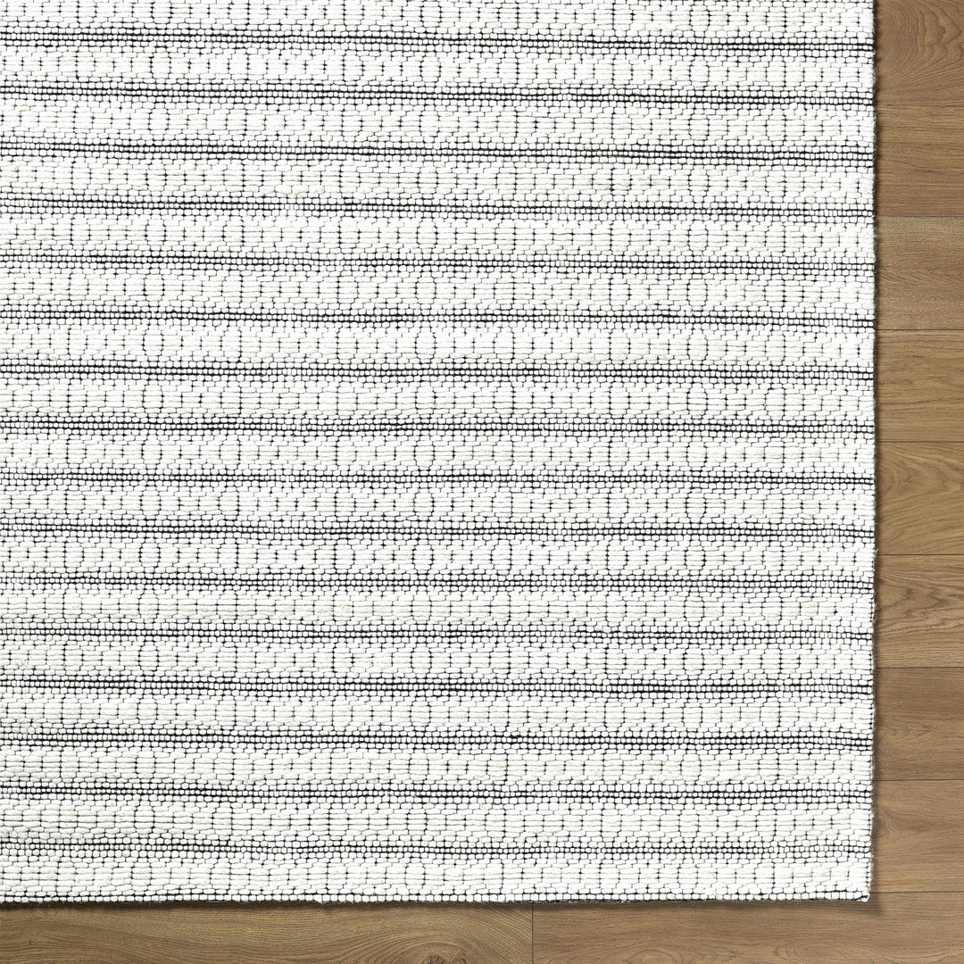 Laleh Contemporary White And Ivory Rug - The Rug Decor