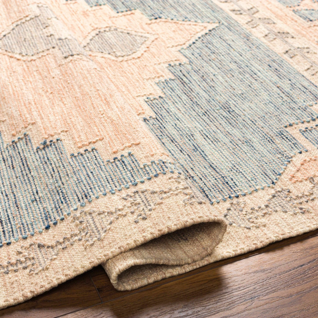Lana Traditional Kilim Peach And Gray Rug - The Rug Decor