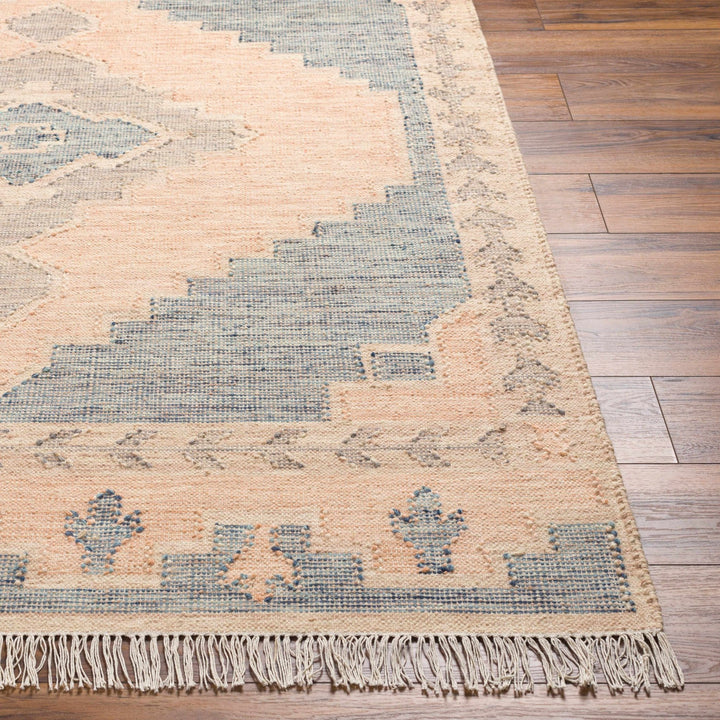 Lana Traditional Kilim Peach And Gray Rug - The Rug Decor