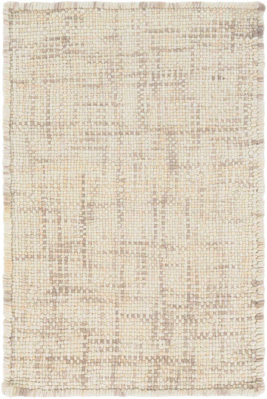 Langeloth Beige Modern Style Hand Woven Area Rug - The Rug Decor