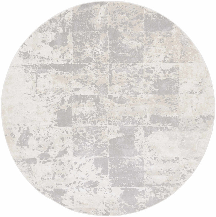 Lares Modern Abstract Design Beige And Gray Area Rug - The Rug Decor