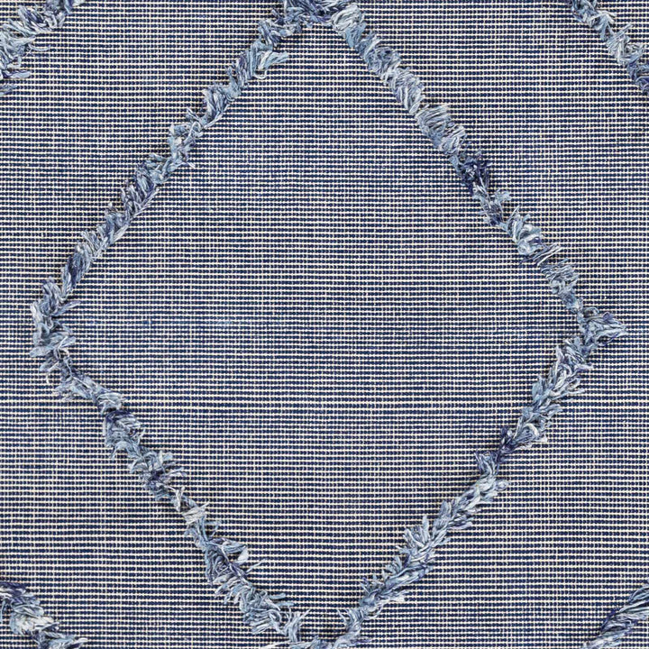 Lavington Modern Geometrical Design Blue Hand Woven Area Rug - The Rug Decor