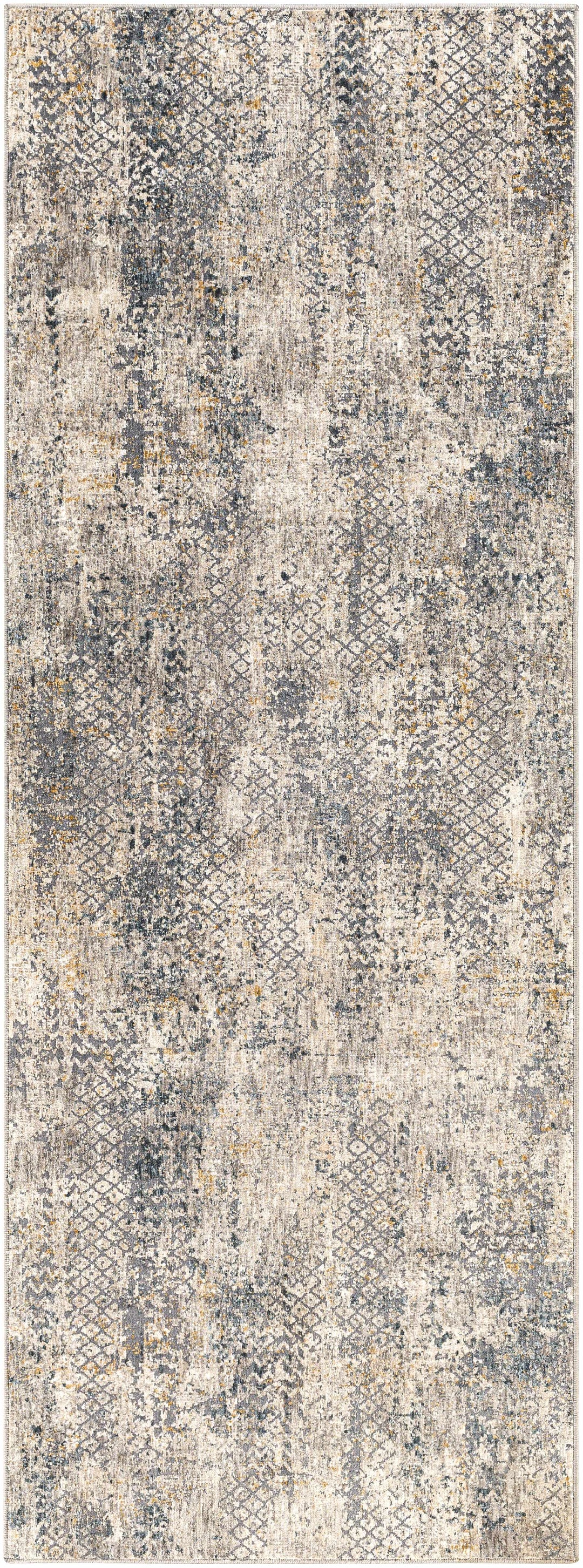 Lawnton Gray And Beige Modern Abstract Design Area Rug
