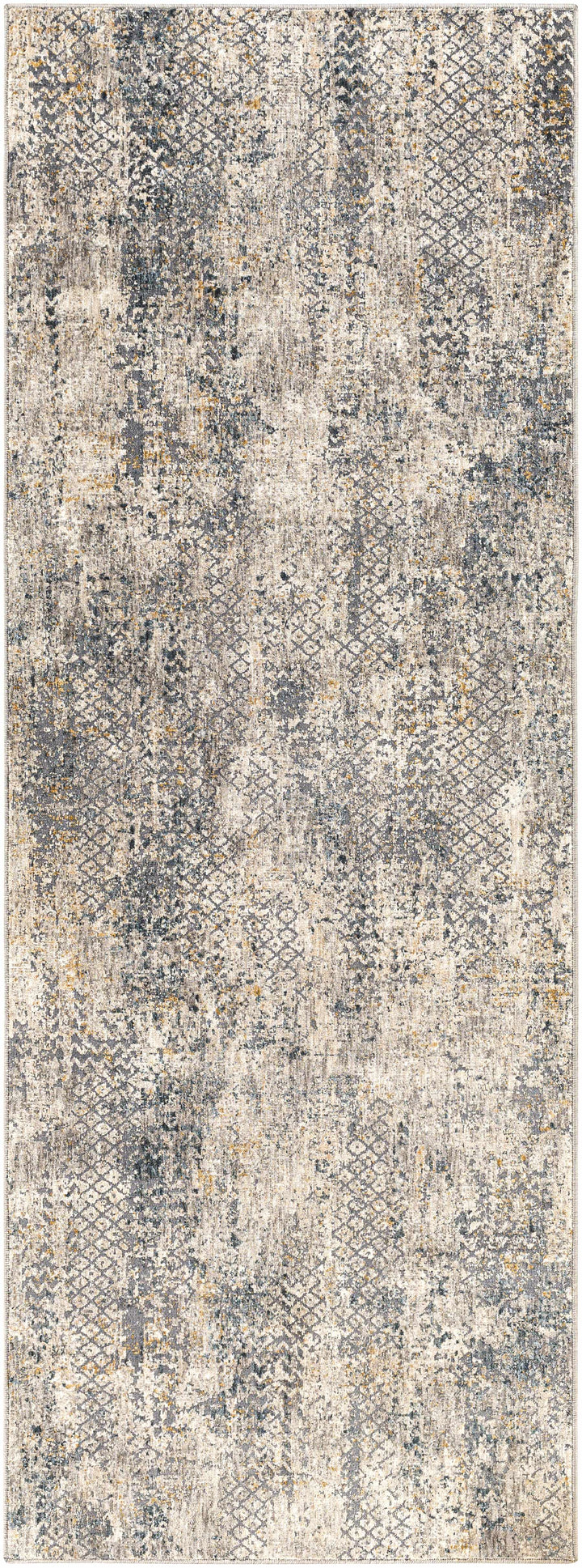 Lawnton Gray And Beige Modern Abstract Design Area Rug